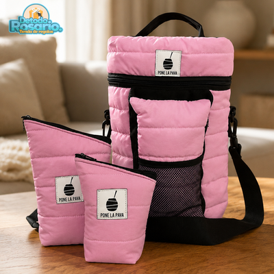 Bolso Matero Rosa + Bags - Pone La Pava