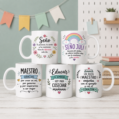 Taza Cerámica Día del Maestro