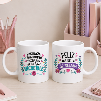 Taza Cerámica Día de la Secretaria