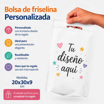 Bolsa de Friselina Personalizada