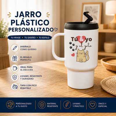 Jarro Plástico Personalizado