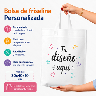 Bolsa de Friselina Personalizada