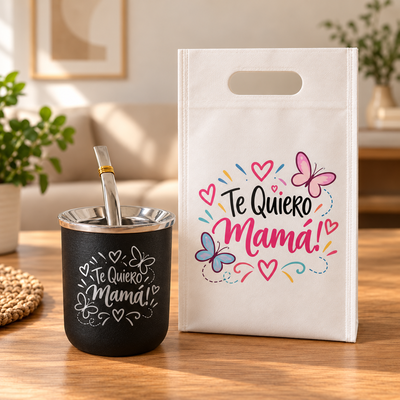 Mate de acero inoxidable para Mamá Personalizado