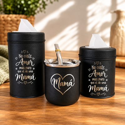 Set de mate - Latas y Mate - Día de la Madre