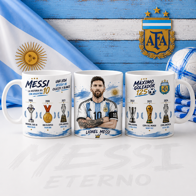 Taza Cerámica Messi