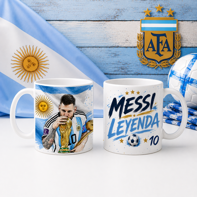 Taza Cerámica Messi