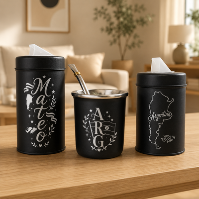 Set de mate - Latas y Mate - Personalizado