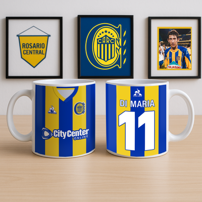 Tazas de Cerámica Rosario Central. A partir de ↓