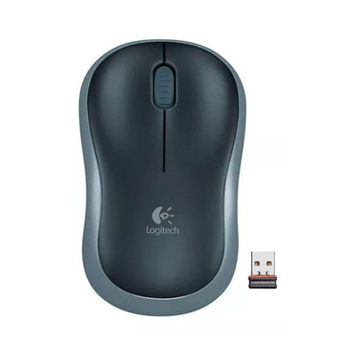 Mouse Logitech M185 Inalambrico Grey Color Negro