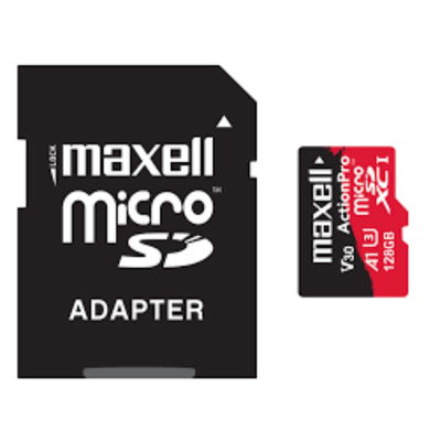 Memoria Micro Sd Maxell Con Adaptador 128gb 8k
