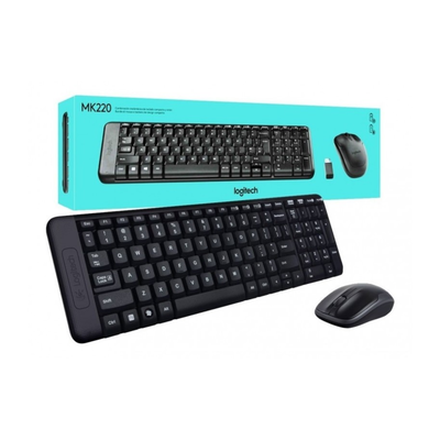 COMBO LOGITECH TECLADO Y MOUSE MK220
