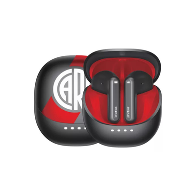 Auriculares Bluetooth River Plate Negro