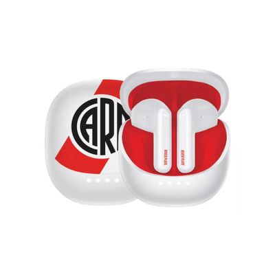 Auriculares Bluetooth River Plate Blancos