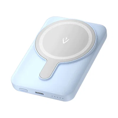 POWER BANK MAGNÉTICO 5.000MAH VENTION CELESTE
