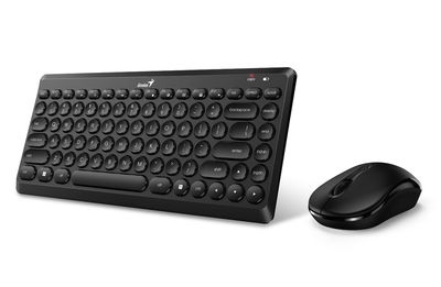 Teclado+Mouse Genius LuxeMate Q8000 BLK (9275)