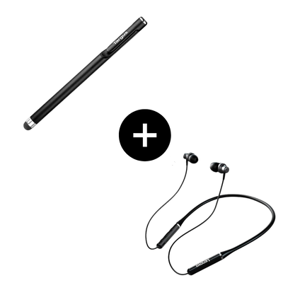 Combo de Auriculares Lenovo HE05 + Lapiz óptico Targus