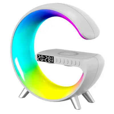LÁMPARA CON LUZ PARLANTE Y CARGADOR G63