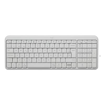 TECLADO LOGITECH K250 BLANCO