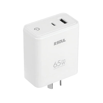 CABEZAL DE CARGA RAPIDA PD 65W SOUL