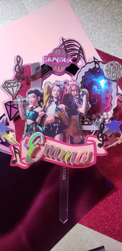 Toppercake con shaker y luz