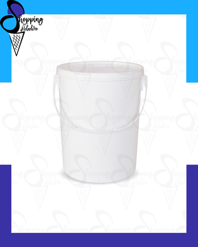 BALDE PLASTICO  10 LITROS CON MANIJA Y TAPA (10 uds)
