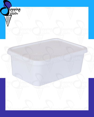 BALDE PLASTICO RECTANGULAR 1 LITRO (540uds)