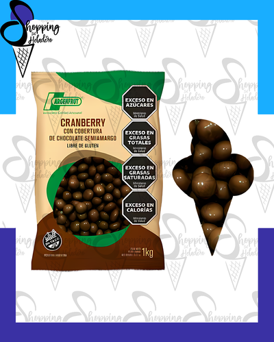 CRANBERRYS CON CHOCO SEMIAMARGO