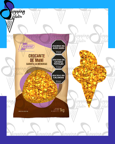 CROCANTE DE MANI SABOR ALMENDRAS ARGENFRUT