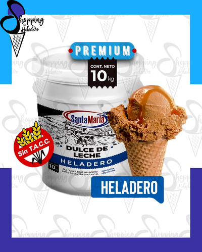 DULCE DE LECHE HELADERO SANTA MARIA