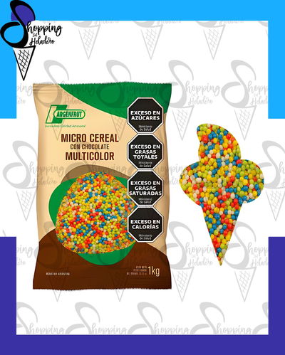MICRO CEREAL CON CHOCOLATE MULTICOLOR