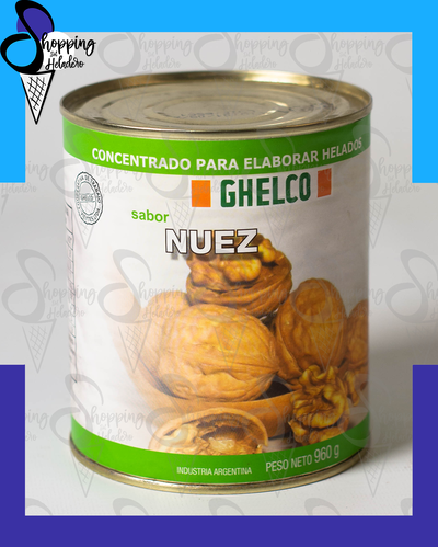 CONCENTRADO PARA HELADOS SABOR COCO GHELCO 960GR