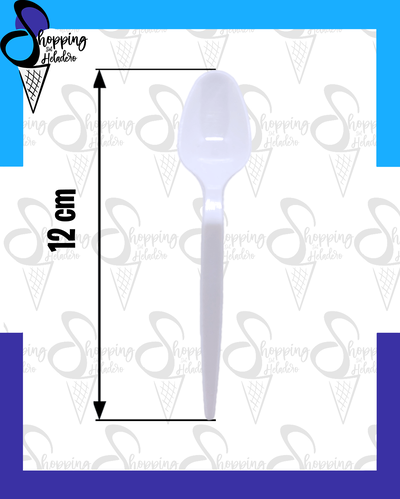 CUCHARITA SUNDAY BLANCA CAJA X 1000 uds