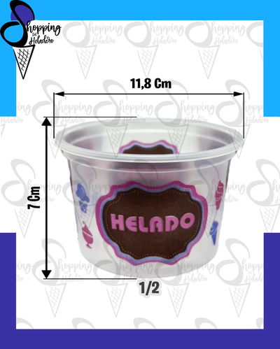 TACITA PLASTICA 1/2KG
