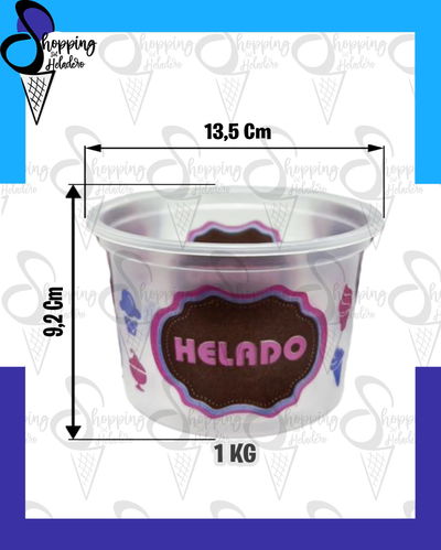 TACITA DE PLASTICO 1KG