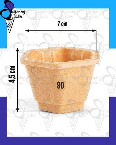 TACITA 90 HEXAGONAL ALTA ROTACION x 261uds