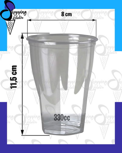 VASO Silver x 330cc (JUGOS, MILK, LICUADOS)