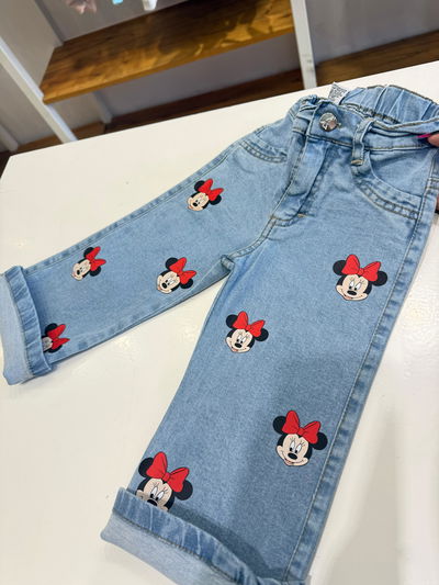 Jeans Elastisado Minnie 