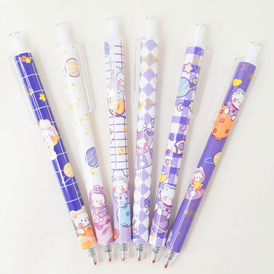 Lapiceras osito espacial x 6 unid 