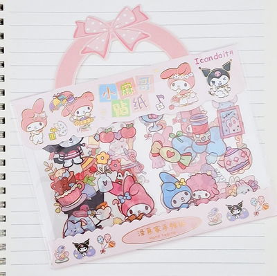 set de sticker sanrio x 3 unid 
