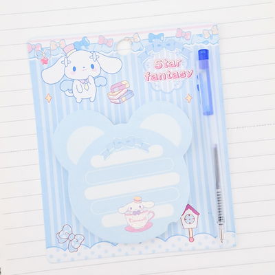 Notita adhesiva cinna + lapicera