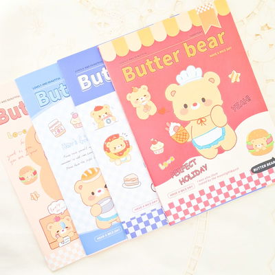 Cuaderno butter bear B5