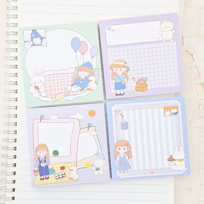 Block de hojitas girly