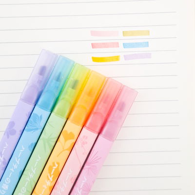 Resaltadores x 6 unid perfumados