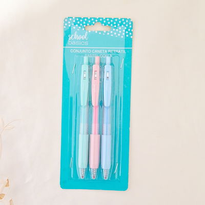 Pack de lapiceras x 3 unid
