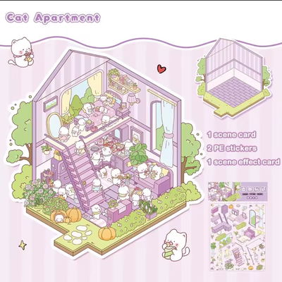 Deco room michis lila