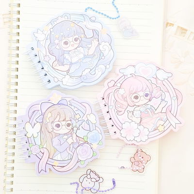 Libreta anime con llaverito