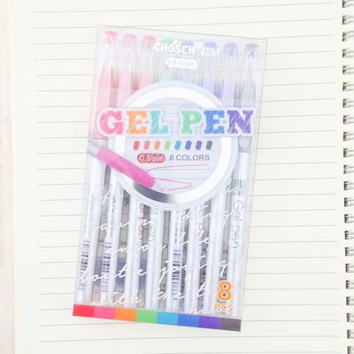 Lapiceras de colores x 8 unid