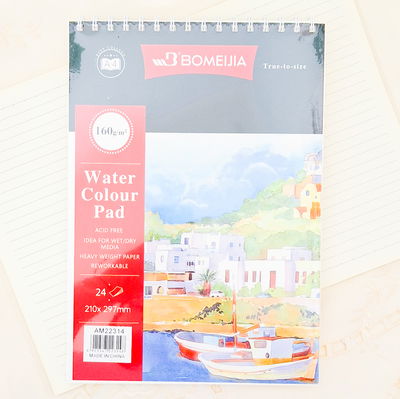 Cuaderno A4 para acuarelas