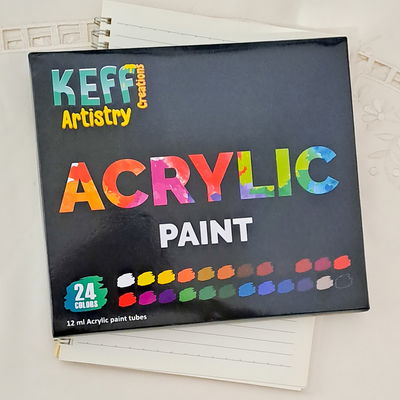 Pintura acrilica x 24unid