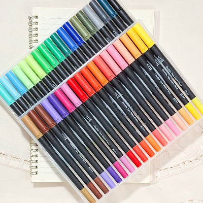 Marcadores doble punta x 36 unid